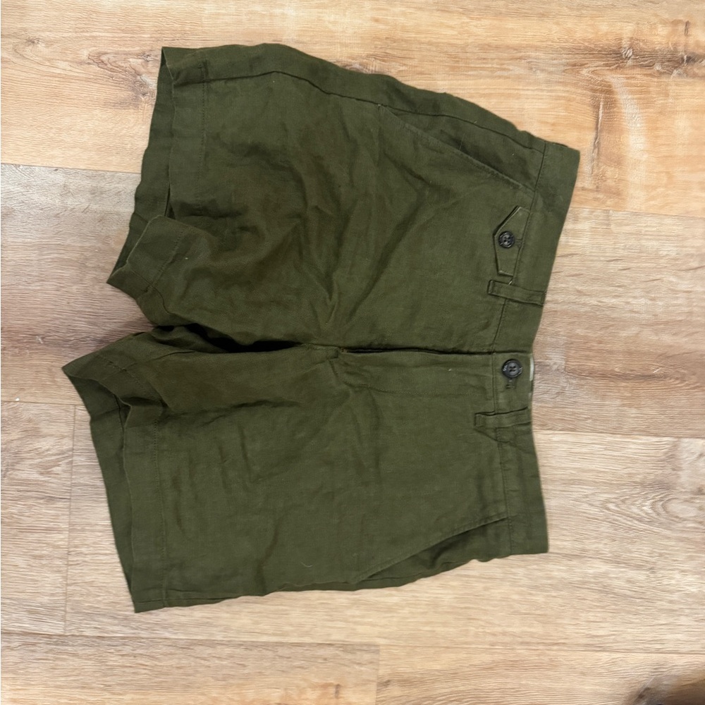 J. Crew  Linen Shorts